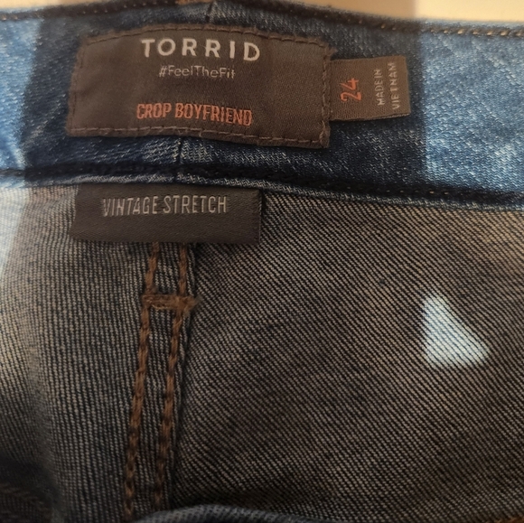 Torrid boyfriend crop jean - Picture 4 of 5